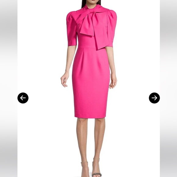 Black Halo Dresses & Skirts - NWT Black Halo's Ara sheath dress. hot pink.
